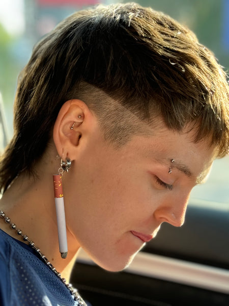 BT- Cigarette Earring