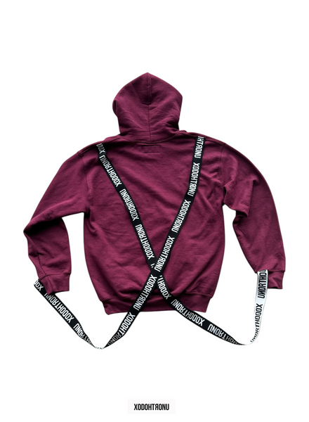 BT- Sapiosexual Cross Burgundy Hoodie