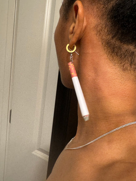 BT- Cigarette Earring