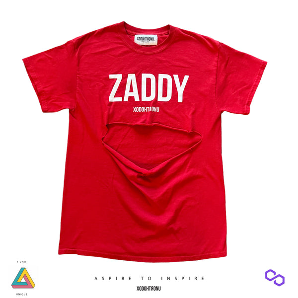 BT- ZADDY TEE RED OG (James Crop) M