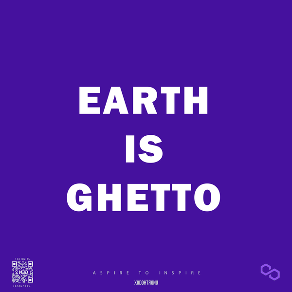 Earth Is Ghetto Trucker Hat- LAKER [GEN 1] ONLY 10 AVAILABLE!