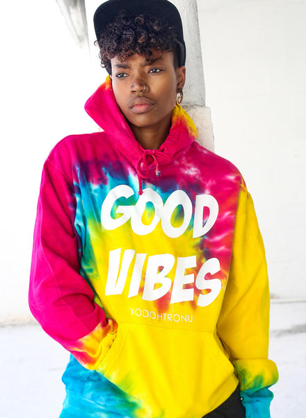 Good Vibes Tie Dye Hoodie [VAULT]