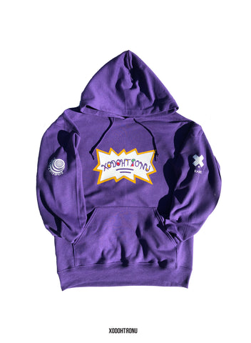 BT- Never Not Trappin x Champion SW hoodie 1 OF 1 [small] (RAND) VAULT