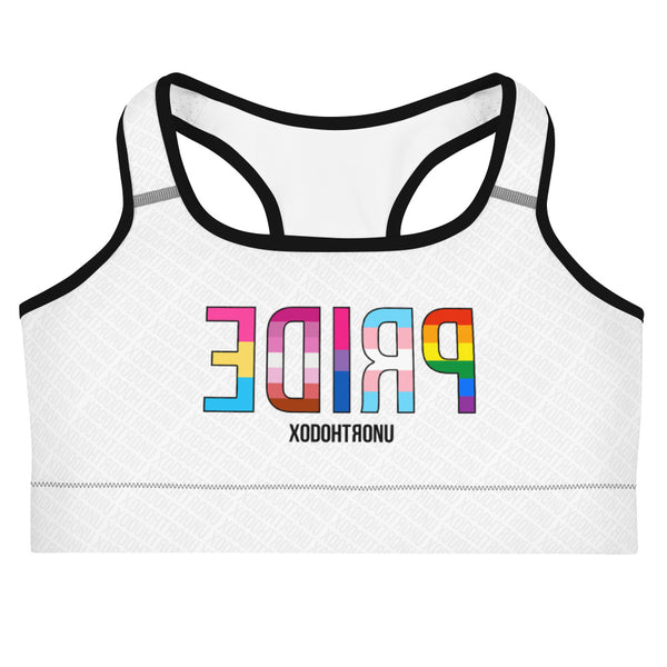 Pride Flag Sports Bra- Flag Unity (Essentials)