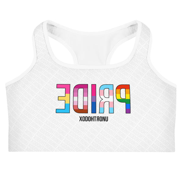 Pride Flag Sports Bra- Flag Unity (Essentials)