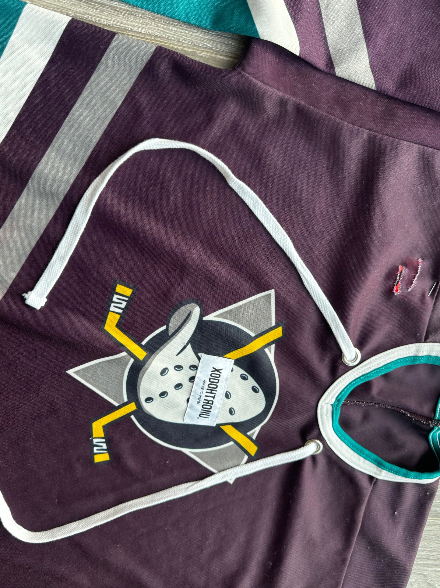 BT- Mighty Duck Distress Jersey  [L]