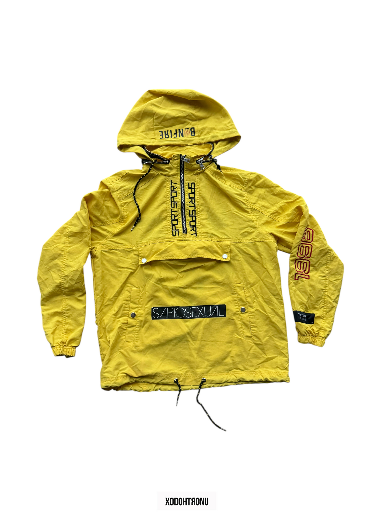 BT- Sapiosexual “MIND FVCK ME” windbreaker