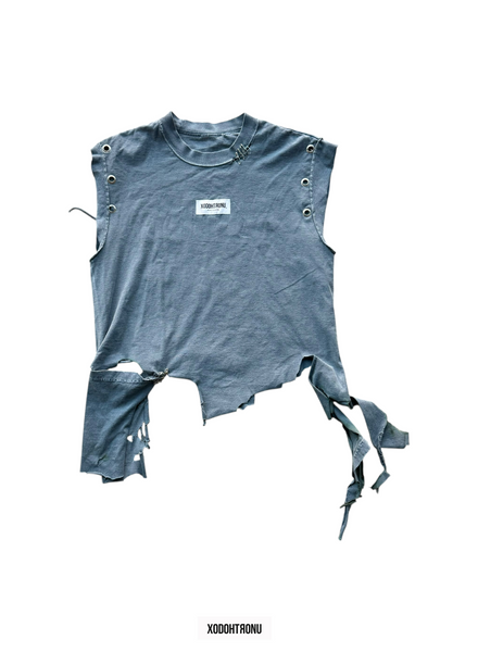 BT- Androgyny Zaddy “TALK YO SHIT” Reversible Tee [L]
