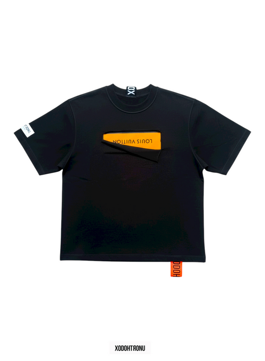 BT- Louie V “Save Yourself” Reverse Stitch Tee Noir