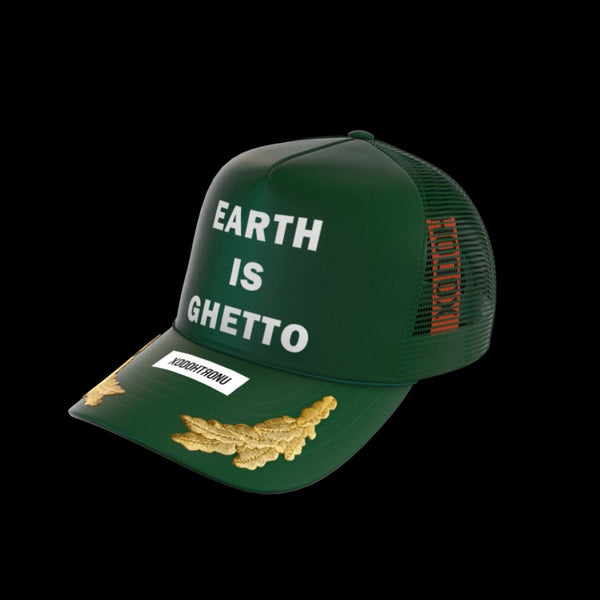 Earth Is Ghetto Trucker Hat- Lucky Irish [GEN 2] - Mythic