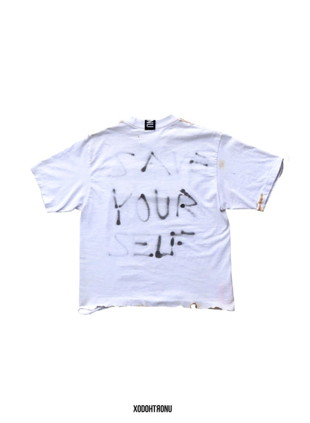 BT- Louie V Save Yourself Reversible tee OG [M]