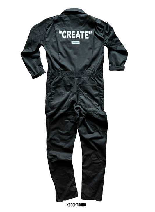 "Create" Jumpsuit Noir V1