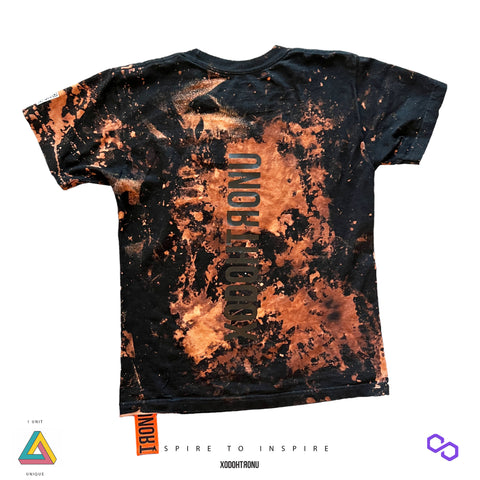 BT- Nirvana Bleached Tee [S]