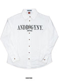 Androgyny Button Down White [VAULT]