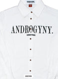 Androgyny Button Down White [VAULT]