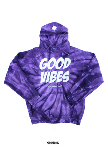 BT- Good Vibes Purple Hoodie [Medium] R3
