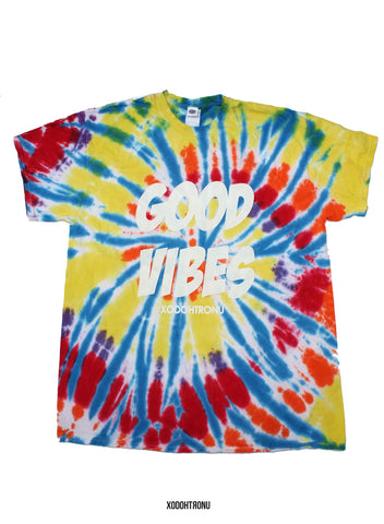 BT- Good Vibes Tie Dye tee [X-Large] R3