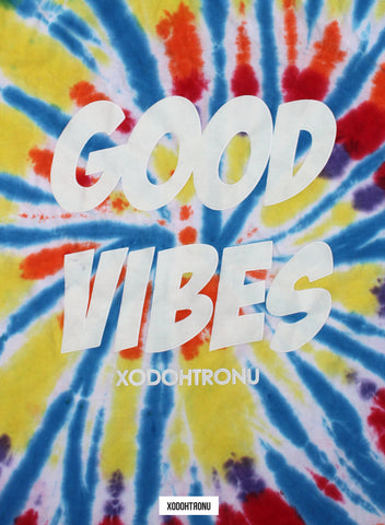 BT- Good Vibes Tie Dye tee [X-Large] R3