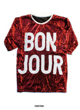 BT- BONJOUR Tee [Small/Medium] R4