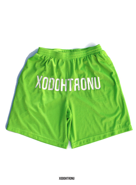 BT- Front stamped shorts Lime Ft. Starter [small] R4
