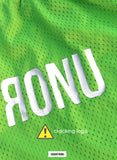 BT- Front stamped shorts Lime Ft. Starter [small] R4