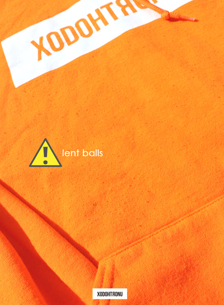 BT- Orange Logo Hoodie [x-Large] R4