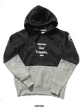 BT- NNT Contrast Hoodie noir/grey  [small] R4