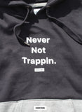 BT- NNT Contrast Hoodie noir/grey  [small] R4
