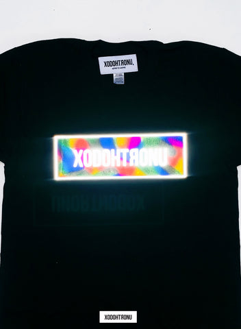 BT- Rainbow Graffiti 3M Tee Noir [ALL SIZES only 11 sold] R11