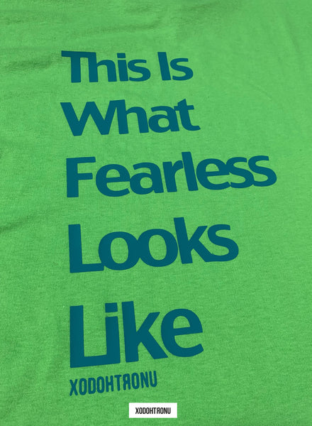 BT- Fearless GITD Lime Tee [Medium] R12