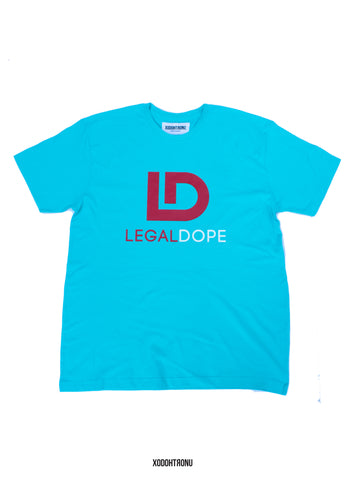 BT- Legal Dope Teal Tee [L] R10