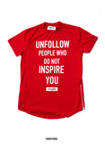 BT- Unfollow Extendo Tee Red [L & XL] R10