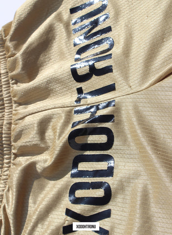 BT- Front Stamped Gold Shorts Small