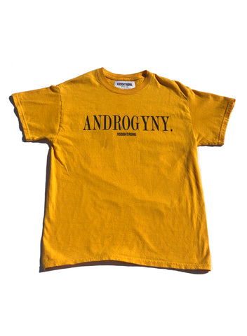 BT- Androgyny Gold Crewneck Tee [Medium] R14