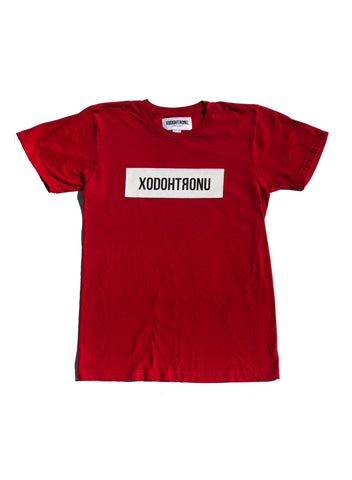 BT- Red Front Stamped Tee [Small] R14