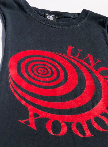 BT- OG Cut Sleeve Swirl Tee Blk/Red [Small] R14