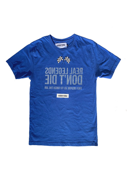 BT- The Legends Tee Blue - [Small] R14