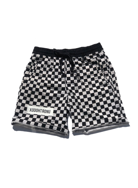 BT- Checker Aesthetic Shorts [Small] R14