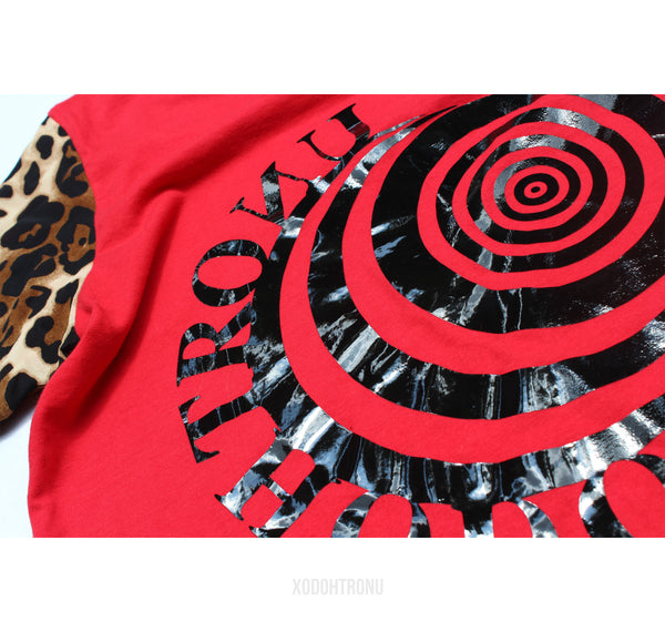 XODOHTRONU Cheetah Print Double Sleeve Tee [Vault]