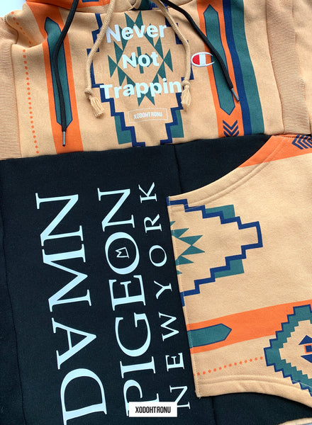 NNT x Dvmn Patchwork Hoodie 1 of 1 (Fits Med/Small) [ULTRA RARE]