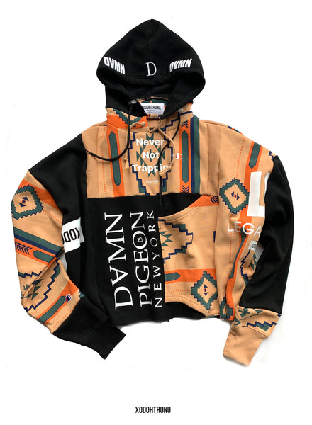 NNT x Dvmn Patchwork Hoodie 1 of 1 (Fits Med/Small) [ULTRA RARE]