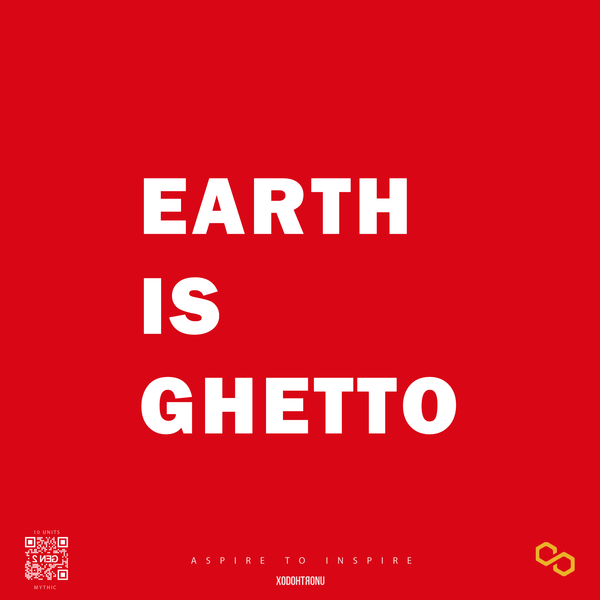 Earth Is Ghetto Trucker Hat- Lambo Red [GEN 2] - Mythic