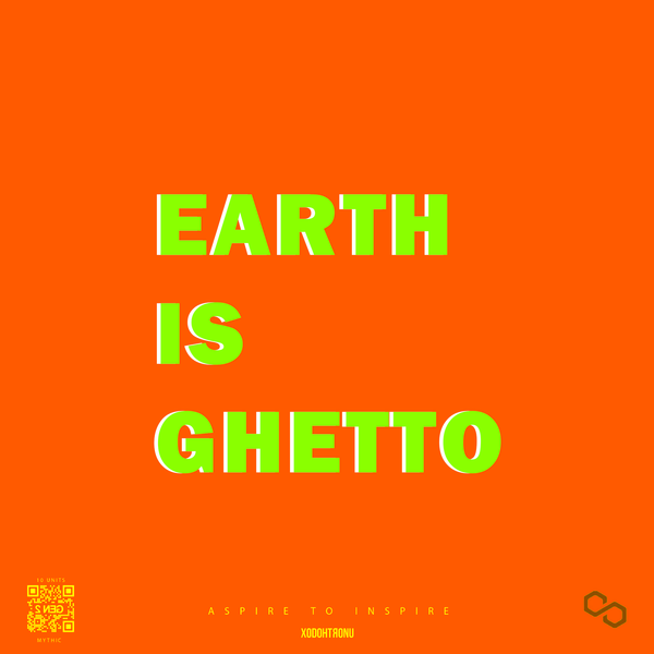 Earth Is Ghetto Trucker Hat Neon Halloween [GEN 1] ONLY 10 AVAILABLE!