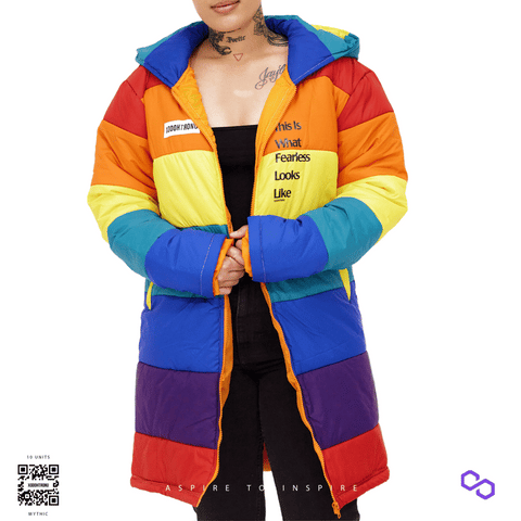 "Fearless" Rainbow Coat [GEN 1] ONLY 10 AVAILABLE!