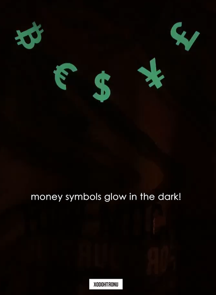 The "How Much" Tee Glow In the dark money symbols! (2 shirts included!) [VAULT]