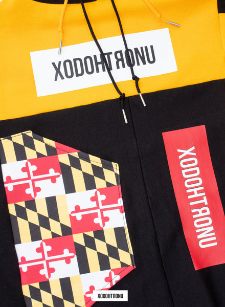 Copy of XU Lindz Maryland Patchwork Hoodie ft @heyylindsayyy [GEN2]