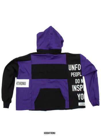 Purple passion patchwork Hoodie [ULTRA RARE] (only 4) [VAULT]
