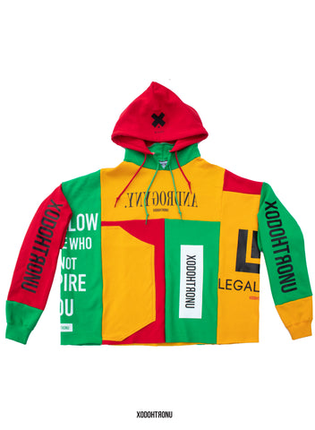Rasta Patchwork Hoodie ft @_daahhshae [ULTRA RARE] (only 4) [VAULT]