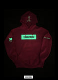 PINK OUT Anita Prince Hoodie - [X.II.MMI] GLOW IN THE DARK logos [VAULT]