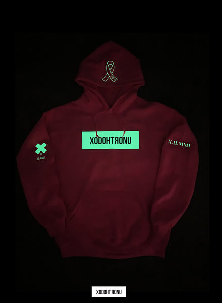 PINK OUT Anita Prince Hoodie - [X.II.MMI] GLOW IN THE DARK logos [VAULT]